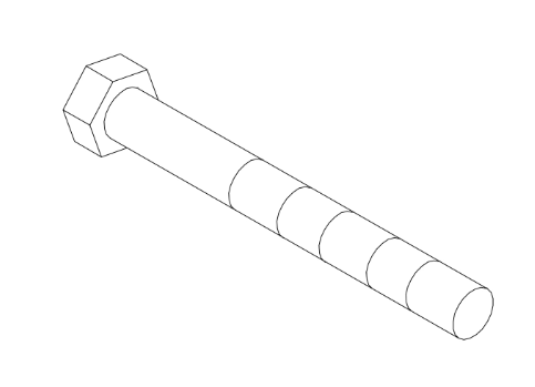 CİVATA (Hexagonal Head Screw) 19H1988