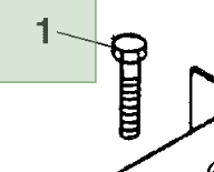 CİVATA (Hexagonal Flange Head Self-Tapping Screw, 9.525 X 25.4 mm) H88188