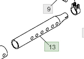 BAĞLANTI ÇUBUĞU BORUSU (Tie-Rod RH Tube) N272648