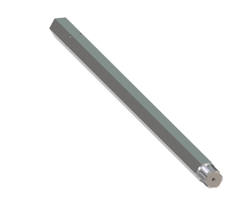 (B) SEPET MİLİ,SOL (Basket Compactor Drive Shaft, Left Side) N197973