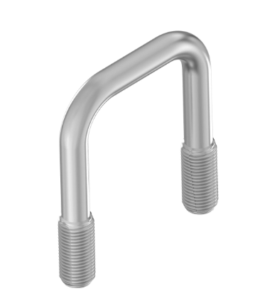ÇAMUR SIYIRICI ŞASE BAĞLANTI KÖPRÜ VİDA (U-Bolt, M12 X 75) A53690